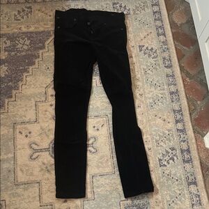Navy velvet skinny jeans by Citizens of Humanity, size 28, the “Avedon” skinny